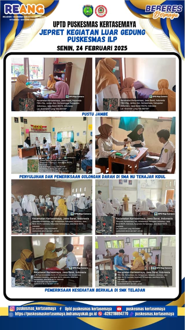 JEPRET KEGIATAN LUAR GEDUNG PUSKESMAS ILP