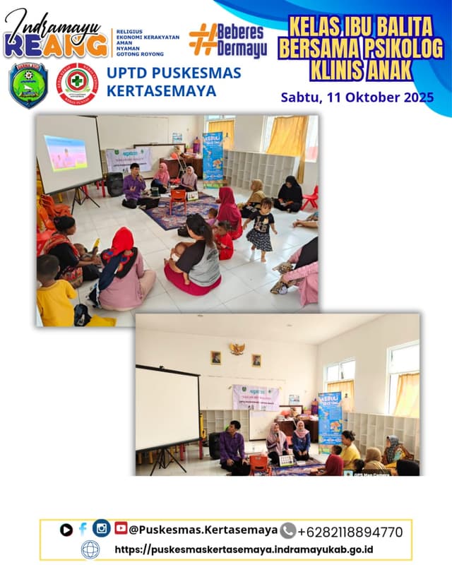 KELAS IBU BALITA BERSAMA PSIKOLOG KLINIS ANAK